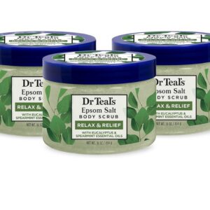 DR TEAL’S Pure Epsom Salt Body Scrub Relax & Relief