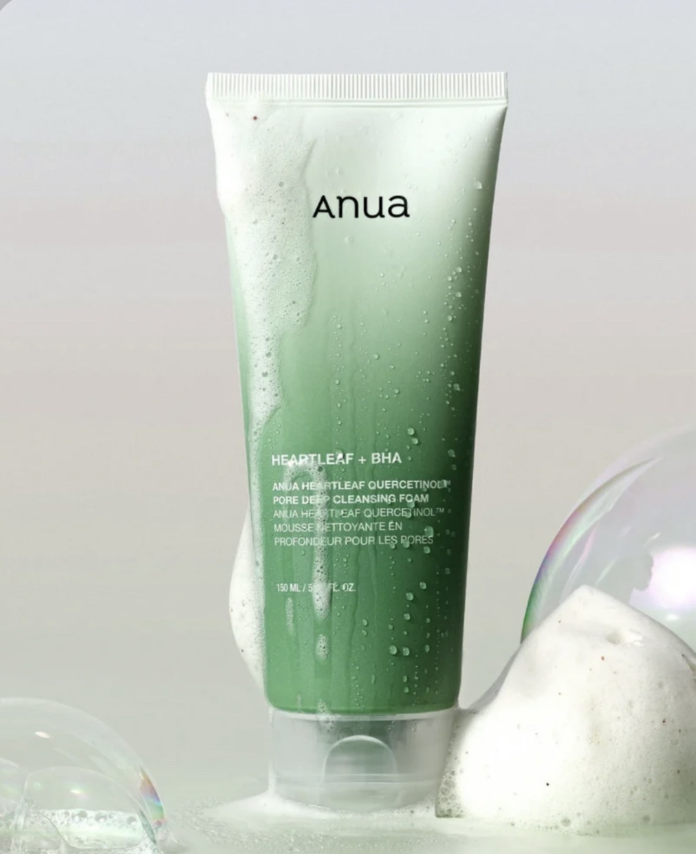 ANUA Heartleaf Quercetinol Pore Deep Cleansing Foam – Image 2