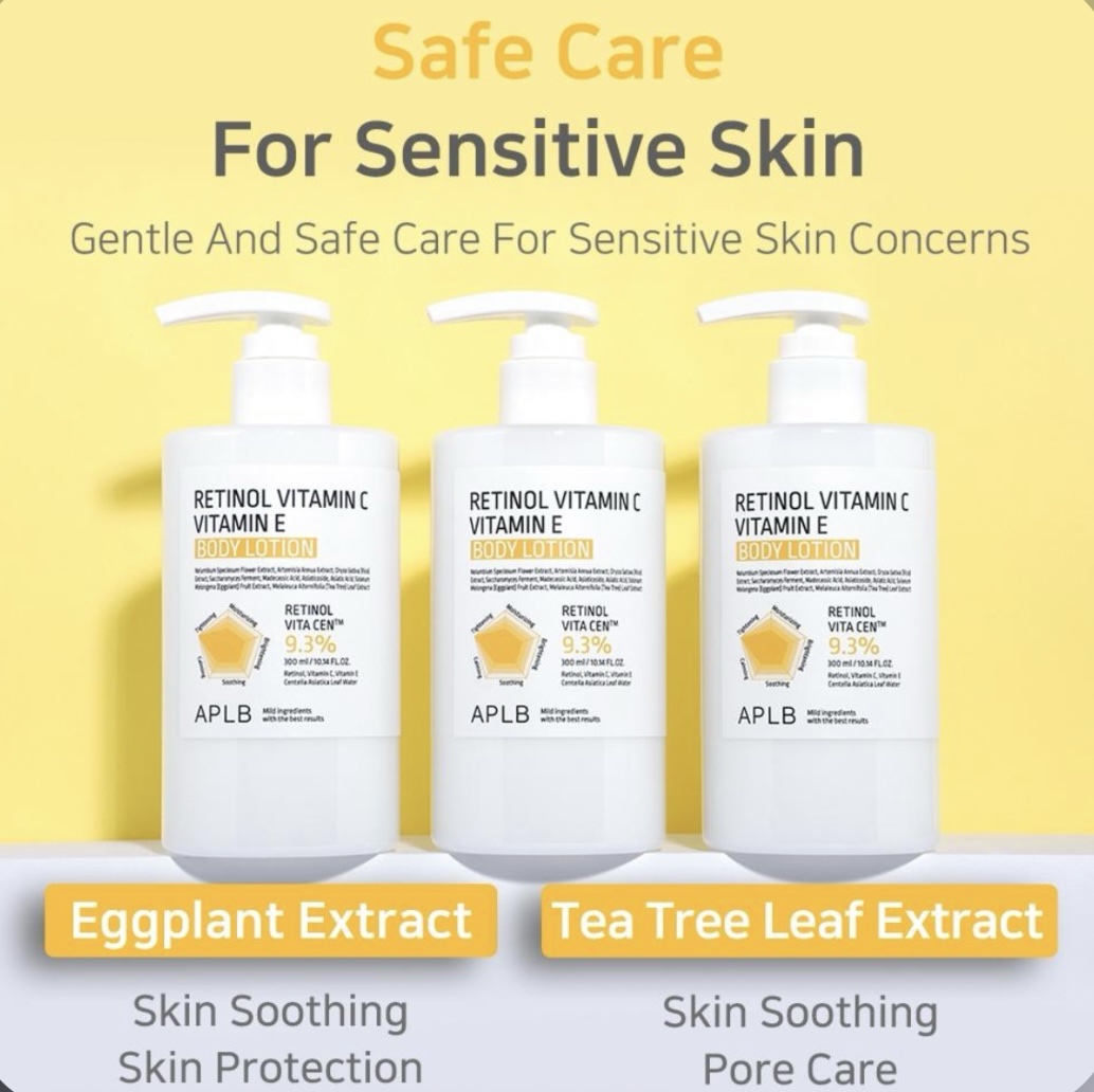 APLB Retinol Vitamin C Vitamin E Body Wash -Gel De Douche – Image 2