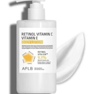 APLB Retinol Vitamin C
Vitamin E Body Lotion Lait corporel rétinol, vitamines C et E