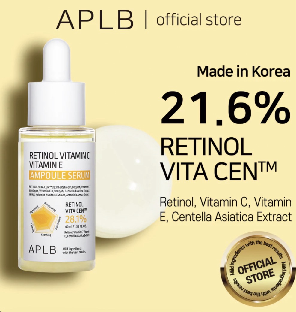 APLB- Retinol Vitamin C Vitamin E Ampoule Sérum – Image 2