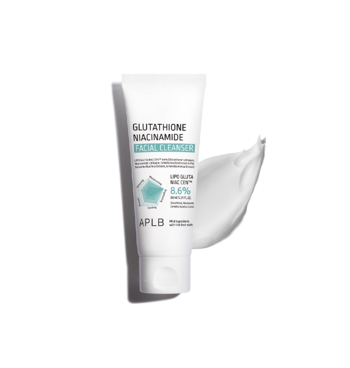 APLB - Glutathione Niacinamide Facial Cleanser - Nettoyant à la Niacinamide