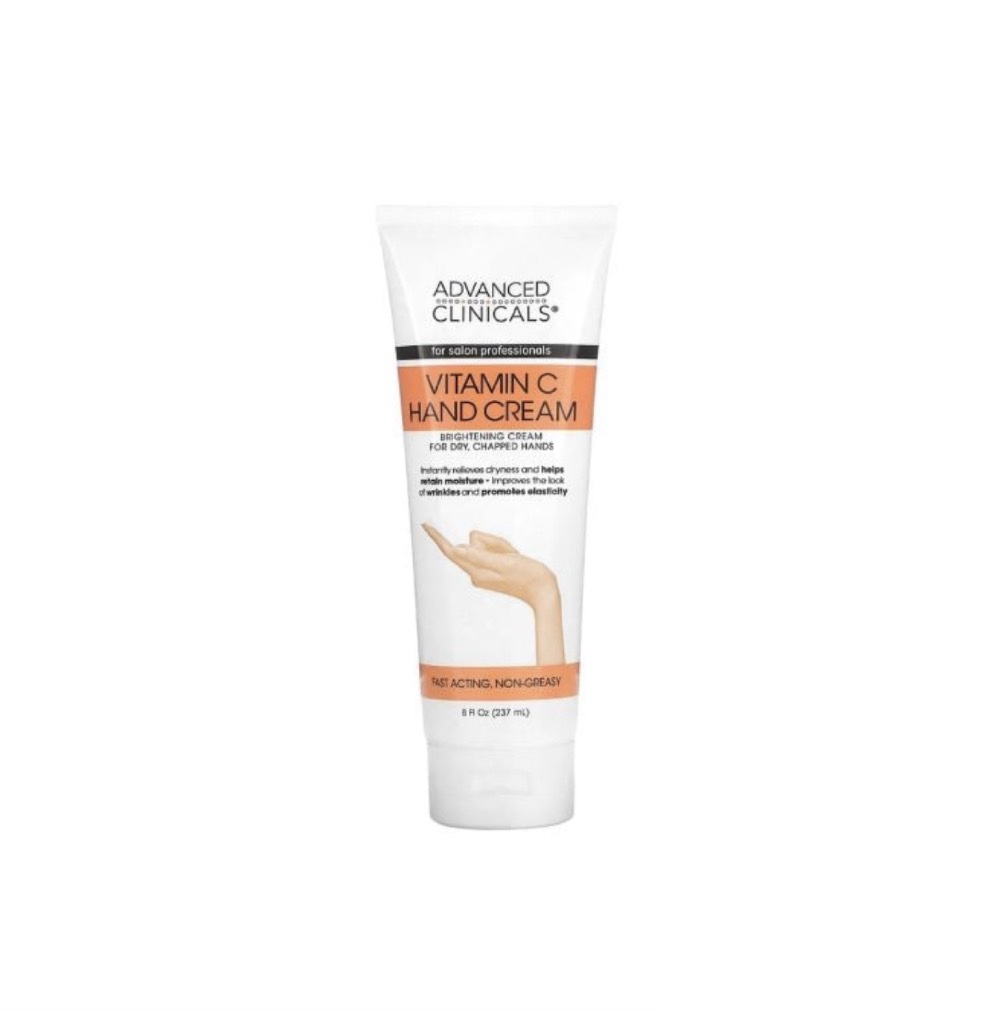 ADVANCED CLINICALS Vitamin C Hand Cream -Crème Main à la Vitamin C