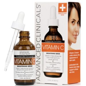 ADVANCED CLINICALS Vitamin C Sérum -Sérum Anti-Age à la Vitamine C