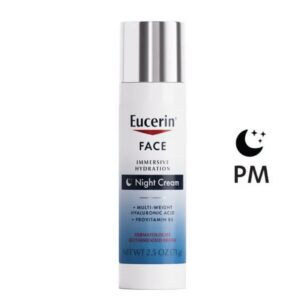 EUCERIN Face Immersive Hydration Night Cream - Crème de Nuit Régénératrice Immersive Hydration.