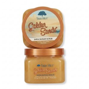 TREE HUT Golden Sands Shea Sugar Scrub- Gommage au Sucre et au Karité Sables Dorés.