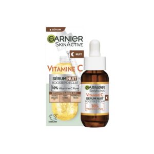 GARNIER Sérum Nuit Booster d'Éclat à la Vitamine C Pure 10%