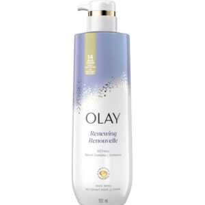 OLAY  Cleansing  & Renewing Body  Wash Retinol -Gel douche de Nuit Nettoyant et Régénérant au Rétinol