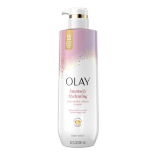 OLAY  Body Wash Cleansing and Nourishing with Hyaluronic Acid and Vitamin B3-Gel Douche Hydratation Intense à l'Acide Hyaluronique