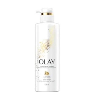 OLAY Cleansing and Firming Body Wash with Vitamin B3 and Collagen -Nettoyant Corporel Raffermissant à la Vitamine B3 et au Collagène
