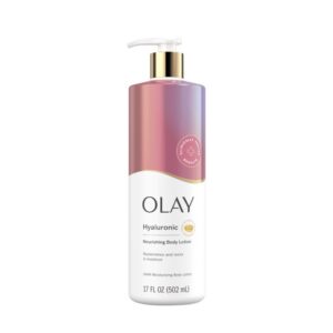 OLAY  Body Lotion with Vitamin B3 and Hyaluronic Acid - Lait Corporel Nourrissant et Hydratant à la Vitamine B3 et à l'Acide Hyaluronique.
