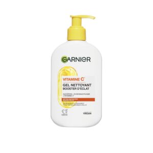 GARNIER SkinActive Gel Nettoyant Moussant Booster d’Éclat à la Vitamine C