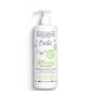 EVOLUDERM Lait de Toilette Doux Visage & Corps Bébé